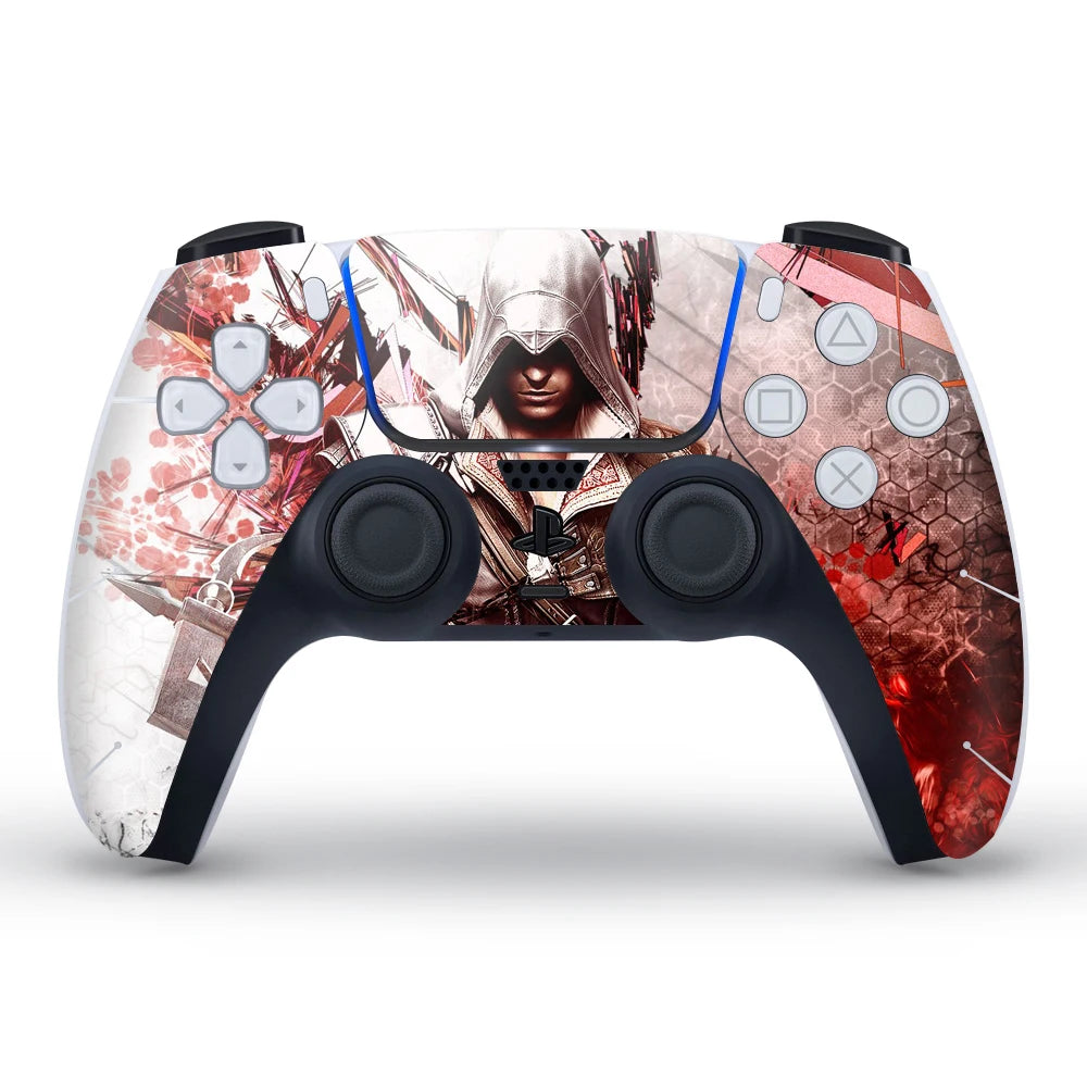 Protective Cover Sticker for PS5 Controller Skin for Playstation 5 Gamepad Camouflage Style Decal Handle Accessories