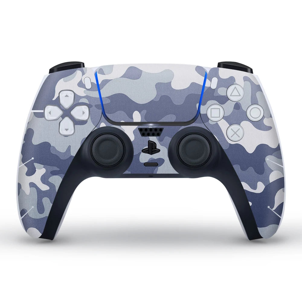 Protective Cover Sticker for PS5 Controller Skin for Playstation 5 Gamepad Camouflage Style Decal Handle Accessories
