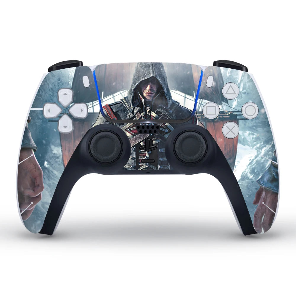 Protective Cover Sticker for PS5 Controller Skin for Playstation 5 Gamepad Camouflage Style Decal Handle Accessories