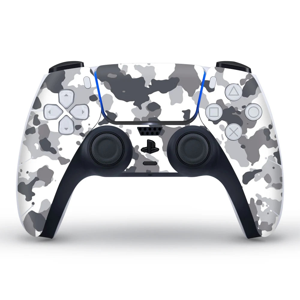 Protective Cover Sticker for PS5 Controller Skin for Playstation 5 Gamepad Camouflage Style Decal Handle Accessories