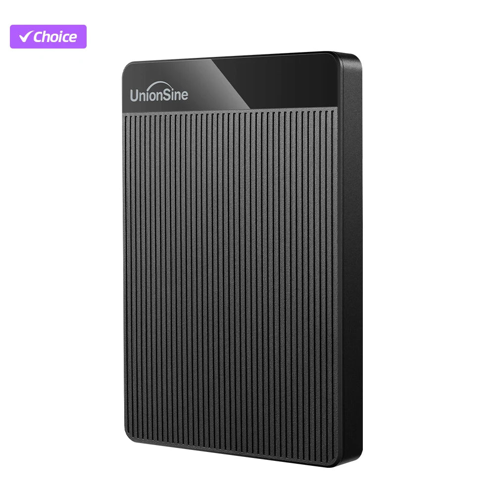 Portable External Hard Drive 1TB 2.5" USB 3.0 High-Speed HDD for PC, Laptop, PS4, PS5, Mac, Smart TV, Xbox, Backup